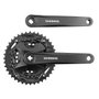 Pedivela de Bicicleta Shimano Altus FC-MT101 40-30-22 175mm