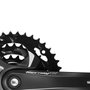 Pedivela de Bicicleta Shimano Tourney FC-TX801 42-32-22 175mm