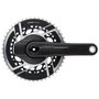 Pedivela de Bicicleta Sram Red AXS E1 Dub C/ Medidor de Potência 50-37 172.5mm