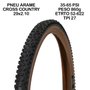 Pneu de Bicicleta Arisun Skinwall Mount Bona Tanwall 29X2.10
