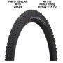 Pneu de Bicicleta Elétrica Continental Cross King ShieldWall 29x2.6 Tubeless