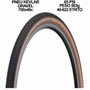 Pneu de Bicicleta Gravel Schwalbe G-One R 700x40 Tubeless Bege