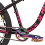 Quadro de Bicicleta do Grau Hupi Naja V9 Preto e Rosa