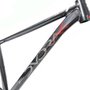 Quadro de Bicicleta Dvorak Three Boost Alumínio Preto e Vermelho