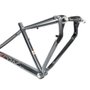 Quadro de Bicicleta Dvorak Three Boost Alumínio Preto e Vermelho
