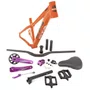 Quadro de Bicicleta GTA Gravity Laranja