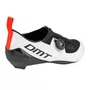 Sapatilha de Ciclismo DMT KT1 Carbon Triathlon Branca e Preta