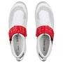 Sapatilha de Ciclismo Fizik Hydra Aerowave Carbon Triathlon Branca