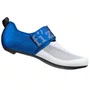 Sapatilha de Ciclismo Fizik Transiro Hydra Triathlon Branca e Azul