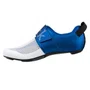 Sapatilha de Ciclismo Fizik Transiro Hydra Triathlon Branca e Azul