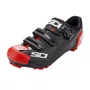 Sapatilha de Ciclismo Sidi Trace 2 MTB Preta e Vermelha