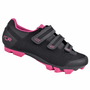 Sapatilha de Ciclismo FLR F-55 Knit MTB Rosa