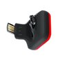 Sinalizador Traseiro de Bicicleta Knog Blinder Caveira USB 100 Lúmens
