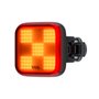 Sinalizador Traseiro de Bicicleta Knog Blinder Grid USB 100 Lúmens