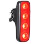 Sinalizador Traseiro de Bicicleta Knog Blinder Mob V Four Eyes USB 44 Lúmens