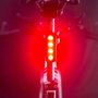 Sinalizador Traseiro de Bicicleta Knog Blinder Mob V Four Eyes USB 44 Lúmens