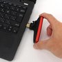 Sinalizador Traseiro de Bicicleta Knog Blinder Mob V Four Eyes USB 44 Lúmens