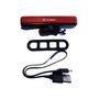 Sinalizador Traseiro de Bicicleta TSW Tail Light USB 50 Lúmens