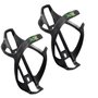 Kit Suporte Garrafa de Ciclismo Dvorak Preto e Verde 2 Unidades Kit Suporte Garrafa de Ciclismo Dvorak Preto e Verde 2 Unidades