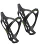 Kit Suporte Garrafa de Ciclismo Dvorak Preto e Verde 2 Unidades