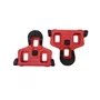 Taco para Pedal Absolute Padrão Shimano SH10 SH11 SH12 Vermelho