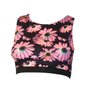 Top de Ciclismo Akta Floral Monocromática