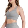 Top Feminino Marcio May Firenze sem Bojo Cinza