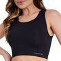 Top Feminino Marcio May Romilla sem Bojo Preto Top Feminino Marcio May Romilla sem Bojo Preto