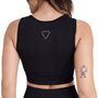 Top Feminino Marcio May Romilla sem Bojo Preto Top Feminino Marcio May Romilla sem Bojo Preto