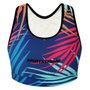 Top de Ciclismo SportXtreme Active Magnólia Azul e Vermelho