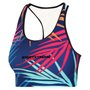 Top de Ciclismo SportXtreme Active Magnólia Azul e Vermelho