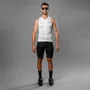 Top de Ciclismo Woom Triathlon Carbon Storm Masculino Branco