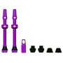Valvula de Bicicleta Muc-Off Tubeless 44mm Roxo 2 Unidades